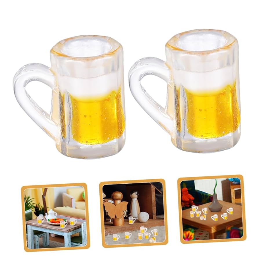 ビールジョッキ ミニ ヴィンテージビールジョッキ ミニストーンウェア 2.5インチ